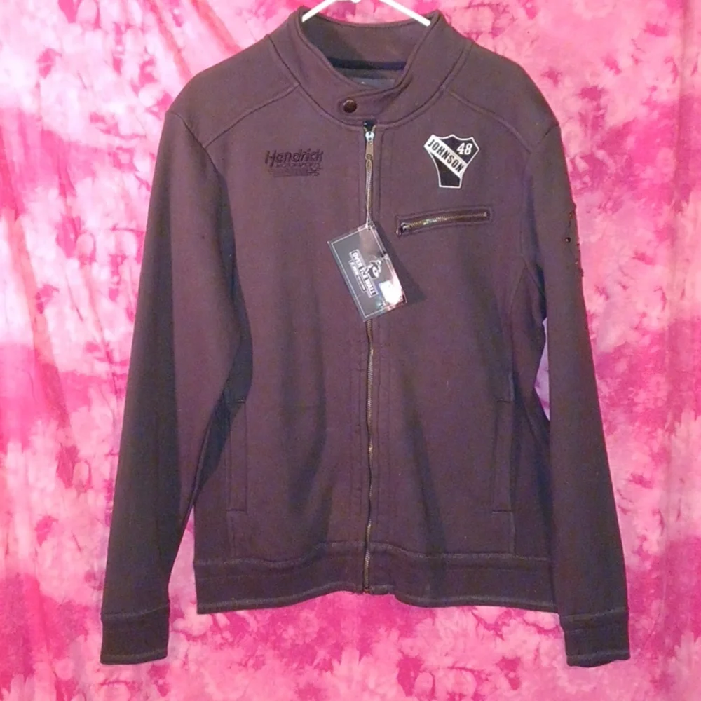 Men's M Jimmie Johnson zip sweatshirt - Picture 1 of 7